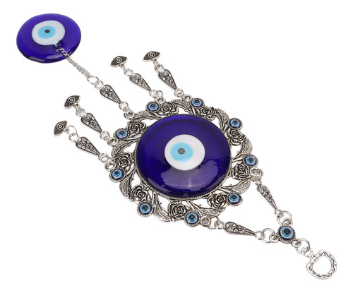 Colgante Único Para Colgar Con Forma De Ojo Azul, Adorno Tur