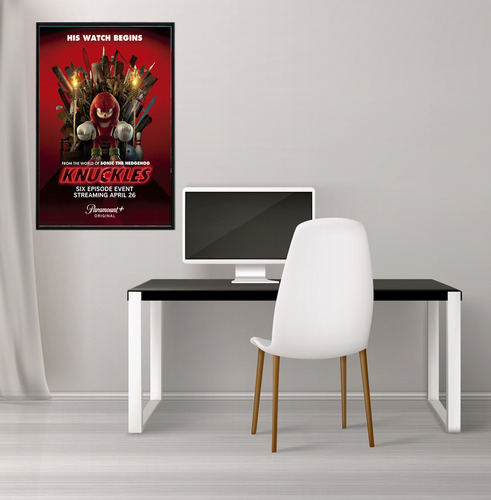 Superpôster Playgames - Knuckles, De Editora Europa. Editorial Europa, Capa Mole, Edição 2024-06-24 00:00:00 Em Português