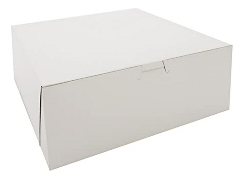 Cajas Para Panadería Sct Sch0973 Blanco Kraft 10w X 10d X 4h
