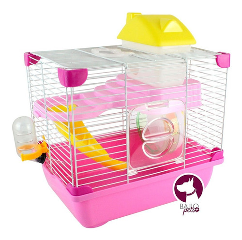 Jaula Casa Para Hamster/ Roedor Mediana 