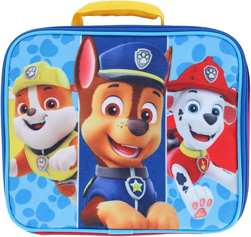 Lonchera De Paw Patrol Chase Rubble Y Marshall. Libre De Bpa