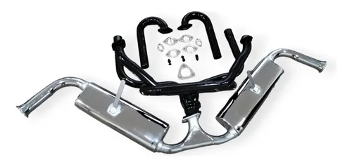 comprar Escape Para Vocho Motor Fiul Pancho Doble Con Header De Comp