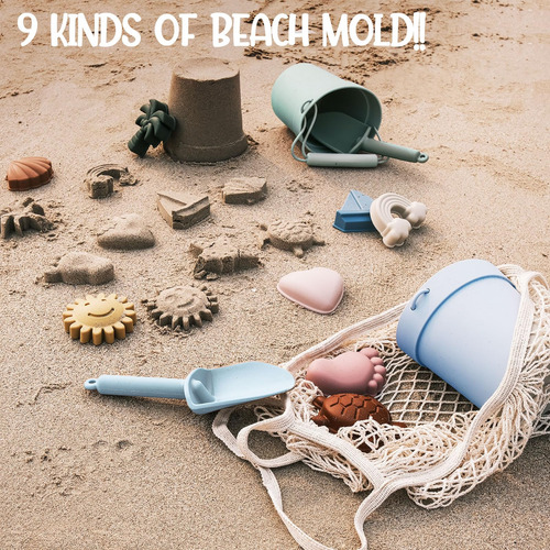 Set De Juguetes De Playa De Silicona 14 Piezas Para Niños