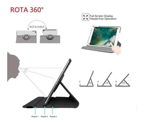 Funda Flip Cover Protector Para Samsung Tab S6 Lite P610