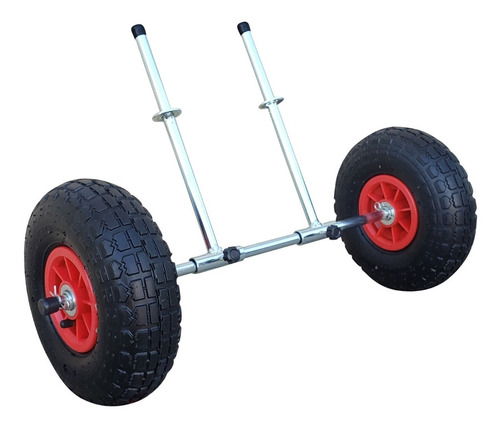 Ruedas Carrito Porta Kayak Regulable Caucho Neumatica Cuna