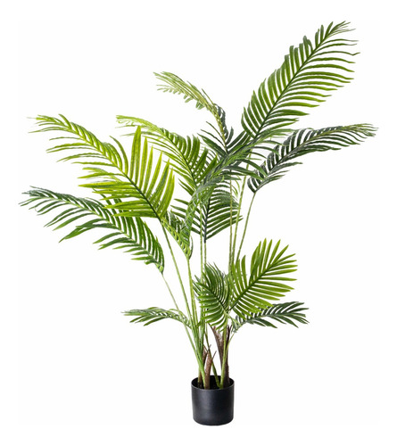 Palmera Areca Planta Artificial 140cm Calidad Premium