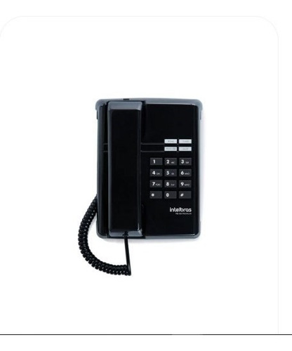 Imagem 2 de 2 de Telefone Fixo Intelbras Tc 50 Premium Preto
