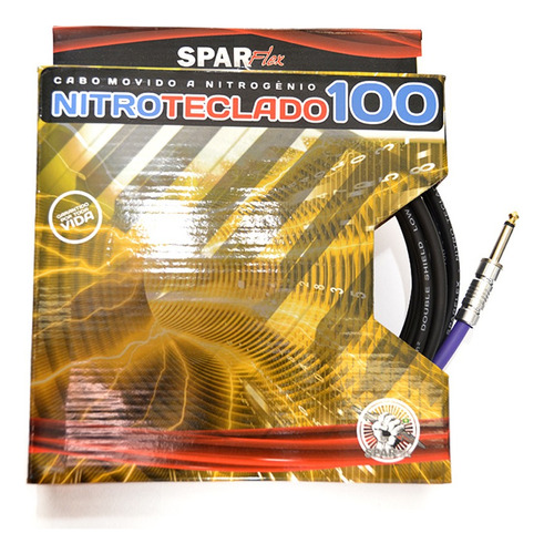 Cabo Sparflex Nitro 100 Teclado 7 Metros 538195010f