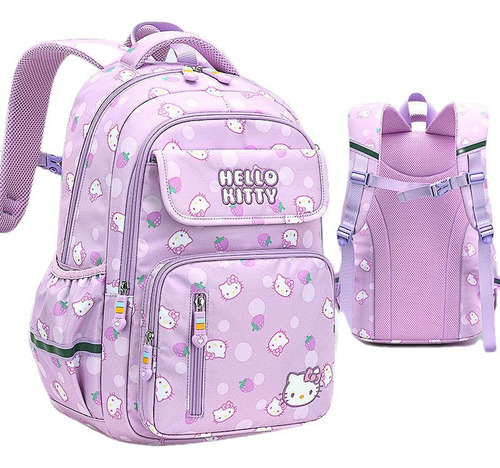 Mochila Escolar Pequeña De Hello Kitty Para Niñas 2023