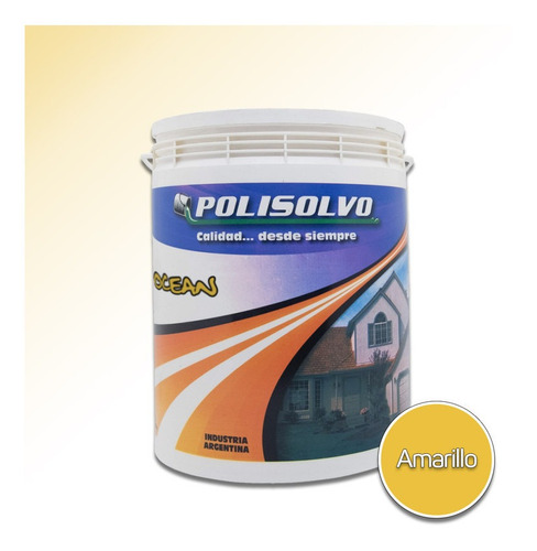 Latex Color 4 Lt Ocean Color Polisolvo Amarillo