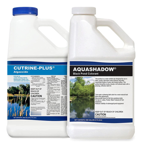 Tinte Cutrine Plus Algaecide Aquashadow Black Pond