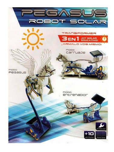Kit Energia Solar 3 En 1 Int 1200 Ciencias Para Todos Orig