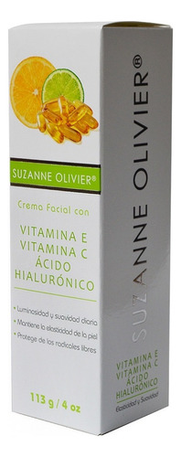 Crema Facial Acido Hialuronico Vitamina C Vitamina E