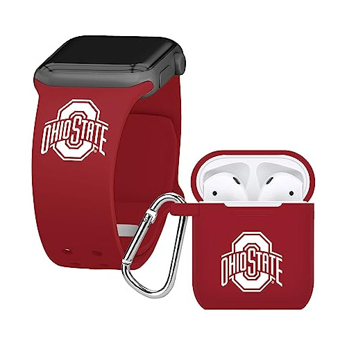 Bandas De Afinidad Ohio State Buckeyes Silicone Sport Band