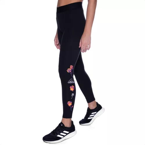 Calza Floral Tight Mujer Training