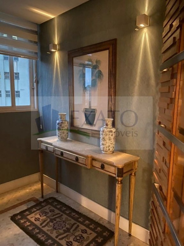 Imagem 7 de 15 de Apartamento Excepcional, Ampla Sala, Lavabo, Ar Condicionado,2 Vagas P/4 Veículos, Academia Solarium - Em50911