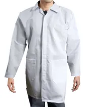 Comprar Bata De Laboratorio Unisex Gabardina Algodón Talla 28 A 42