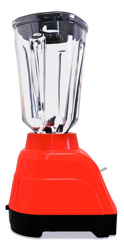 Licuadora 750w Vidrio 2l Tradicional 2vel Bosstech B2 Rojo