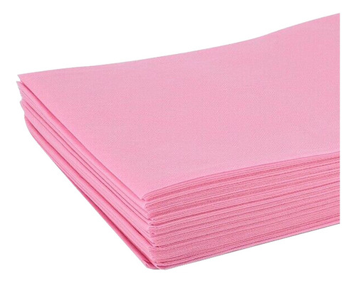 . Sábanas No Tejidas Para Cama Desechables, Color Rosa