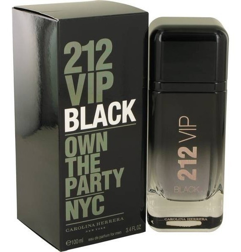 Imagen 1 de 8 de Perfume Carolina Herrera 212 Vip Black Para Caballero