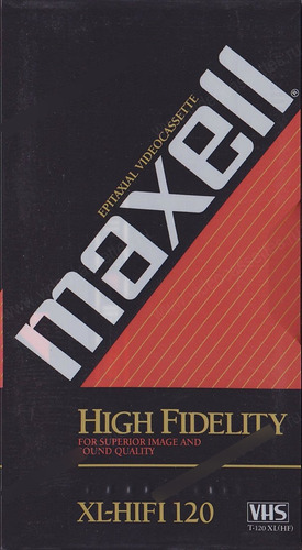 Maxell T-120 X Hifi Lhf Vhs Tape ( 1)