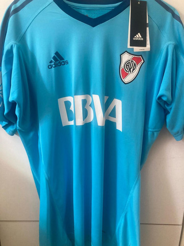 Camiseta Arquero Adizero River 2018 Armani Celeste