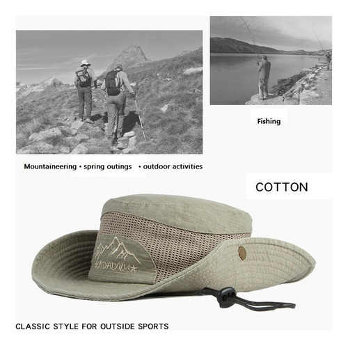 Sombrero De Sol De Pesca Y Senderismo For Hombre