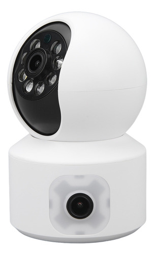 Cámara De Seguridad Inalámbrica Wifi De Doble Lente Hd Home