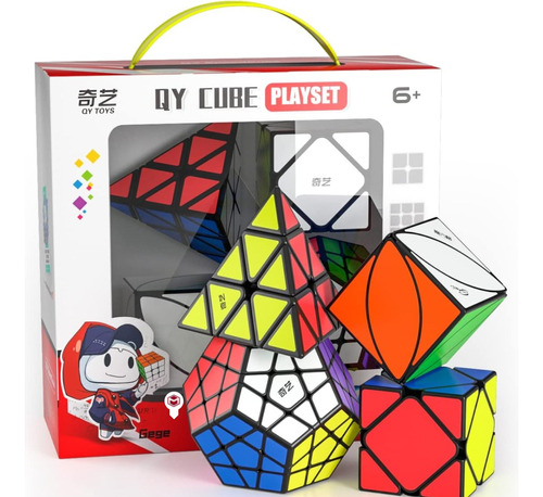Set Cubo Rubik Rompecabezas Pirámide Dodecaedro Skewb Ivy