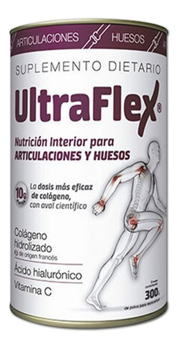 Ultraflex Colageno Hidrolizado Huesos Y Articulacion X 2 Un