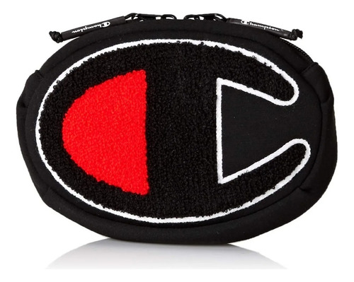 Champion Cangurera Prime Waist Crossbody Pechera Negro Liso