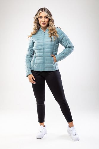 Chaqueta Mujer Invierno Impermeable Liviana Termica Compatible Con Columbia O The North Face Hurlintong