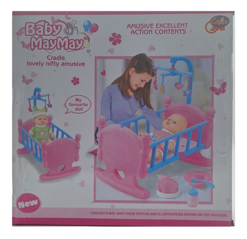 Juego De Muñeca Con Cua Y Accesorios