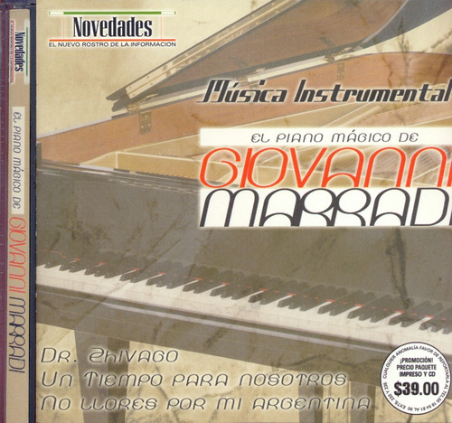El Piano Magico De Giovanni Marradi Musica Instrumental (Usado)
