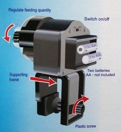 Alimentador Automatico Acuario Pecera Comidapeces