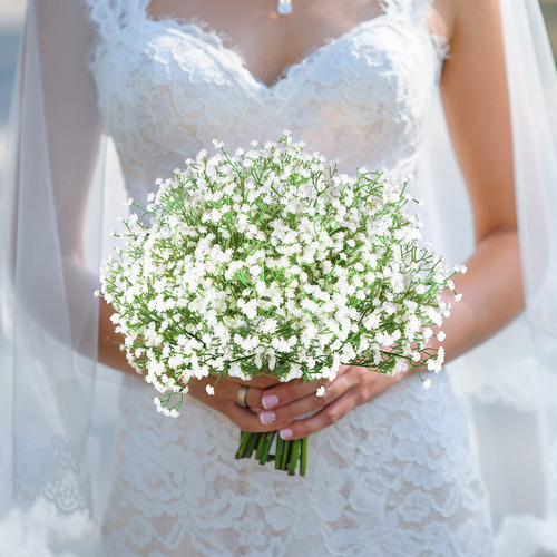 Flores Artificiales Lylyfan Babys Breath Gypsophila X18 Blan