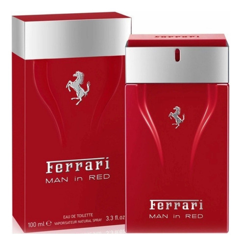 Perfume Ferrari Man In Red Edt 100ml Original C/ Nota Fiscal