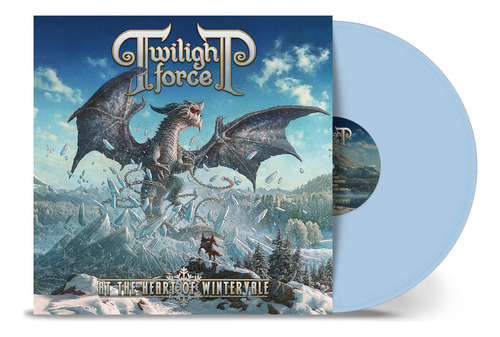 Twilight Force At The Heart Of Wintervale Ice Blue Vinyl Lp