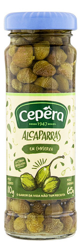 Alcaparra em Conserva Cepêra Vidro 65g