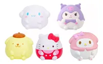 Comprar Sanrio Squishies 6.5cm - Bola Antiestrés Kawaii 5 Pack; Set