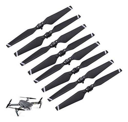 Heiyrc 8pcs Hélice De Repuesto Para Dji Mavic Pro Drone, 833