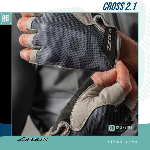 Guantes Ciclismo Bicicleta Ziroox Cross 2.1 Gel Importados