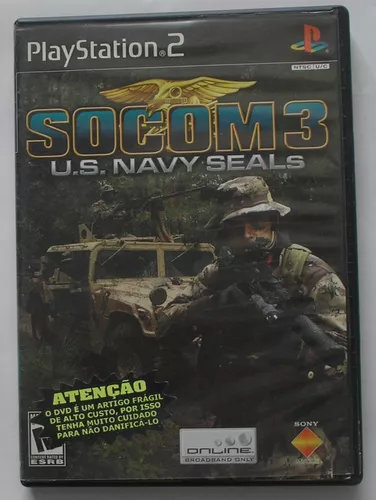 Socom + Call Of Duty ( Tiro ) Ps2 Coleção (8 Dvds)