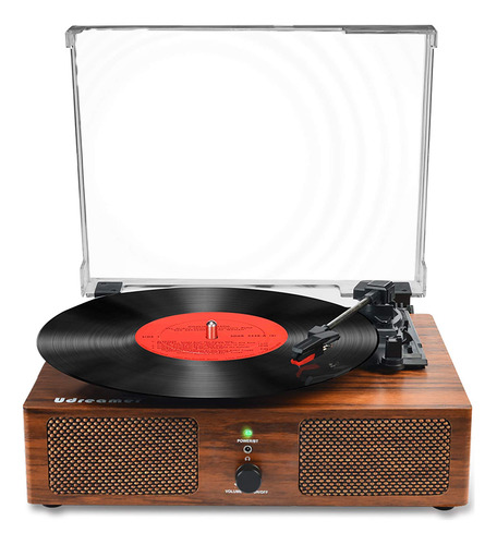 Reproductor De Discos De Vinilo Marca Xyz Modelo Abc Color