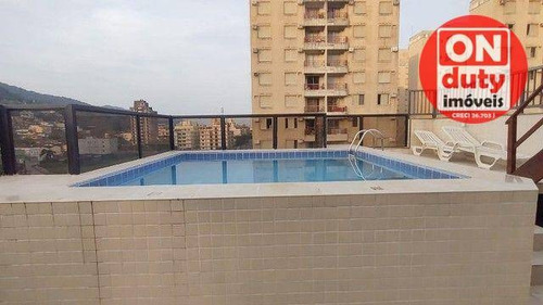 Imagem 13 de 20 de Cobertura À Venda, 213 M² Por R$ 625.000,00 - Jardim Três Marias - Guarujá/sp - Co0249