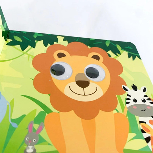 Olhinhos Curiosos - Tobi, O Tigre - Com Olhinhos Que Mexem - Livro Infantil Físico