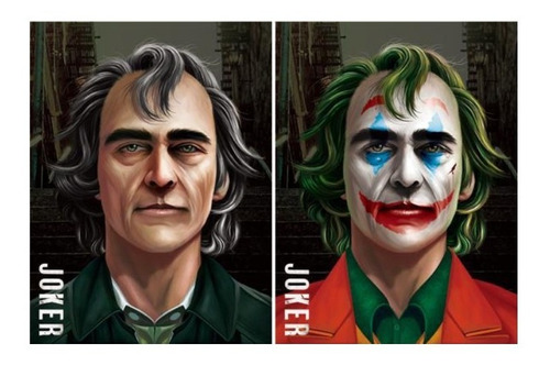 Poster Lenticular 3d Joker Joaquin Phoenix 