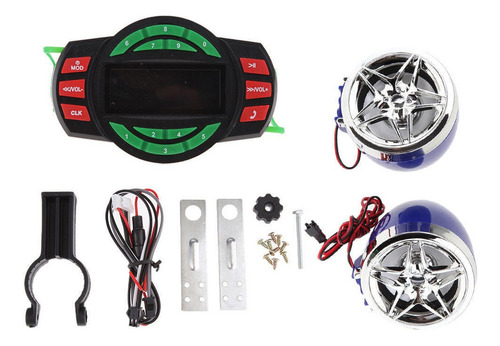 Amplificador De Motocicleta Sistema De Sonido Bluetooth 2