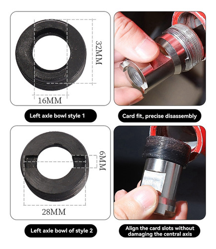 Herramienta De Desmontaje De Ejes De Bicicleta Extractor De