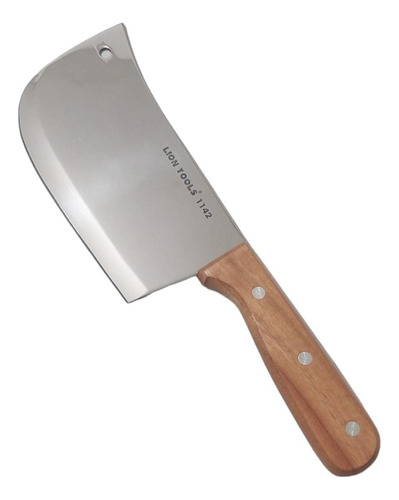 Cuchillo Taquero Profesional Mango Madera 6 Pulgadas